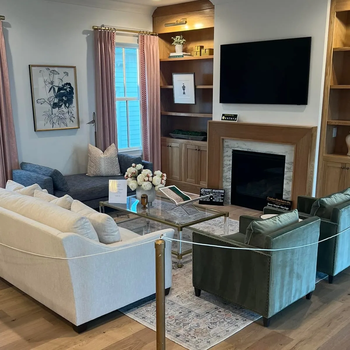 Living Room Flooring | Carpet Selections