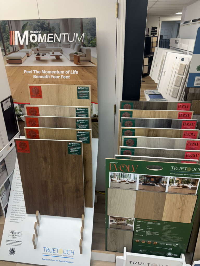 EVOLV & MOMENTUM DISPLAY | Carpet Selections
